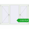 Pricing Tilt-and-Turn 1750x1250 mm REHAU OPTIMUM EURO-DESIGN 70 RAL 9016 Traffic white two-sided. Price: 2 023.46 PLN