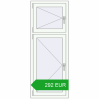 Pricing Tilt-and-Turn 630x1620 mm REHAU OPTIMUM EURO-DESIGN 70 RAL 9016 Traffic white two-sided. Price: 292.46 EUR