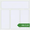 Pricing Tilt-and-Turn 1800x1800 mm KORSA OPTIMUM REHAU EURO 70. Price: 665.79 EUR