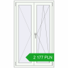 Pricing Tilt-and-Turn 900x1500 mm REHAU ENERGY-SAVING SYNEGO MD RAL 9016 Traffic white two-sided. Price: 2 177.13 PLN