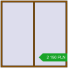 Pricing Tilt-and-Turn 2000x2000 mm REHAU OPTIMUM EURO-DESIGN 70 GOLDEN OAK two-sided. Price: 2 149.85 PLN