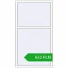 Ustalenie cen Okna skrzydłowe 1000x1800 mm REHAU OPTIMUM EURO-DESIGN 70 RAL 9016 Traffic white dwustronny. Cena: 632.05 PLN