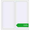 Pricing Tilt-and-Turn 1200x1300 mm ALU STANDARD 72 RAL 9016 Traffic white two-sided. Price: 475,62 €