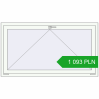 Pricing Tilt-and-Turn 1500x830 mm REHAU OPTIMUM EURO-DESIGN 70 RAL 9016 Traffic white two-sided. Price: 1 092.72 PLN