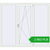 Pricing Tilt-and-Turn 1750x1560 mm REHAU OPTIMUM EURO-DESIGN 70 BLACK_BROWN external. Price: 2 863.42 PLN