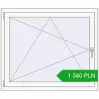 Pricing Tilt-and-Turn 1150x970 mm REHAU ENERGY-SAVING SYNEGO MD RAL 9016 Traffic white two-sided. Price: 1 339.83 PLN