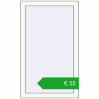Ustalenie cen Okna skrzydłowe 600x1000 mm EPSILON OPTIMA RAL 9016 Traffic white dwustronny. Cena: 73,75 €