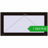 Pricing Tilt-and-Turn 1500x750 mm REHAU OPTIMUM EURO-DESIGN 70 BLACK_BROWN two-sided. Price: 1 643.46 PLN