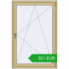 Pricing Tilt-and-Turn 1000x1500 mm ALU STANDARD 72 RAL 1000 Green beige two-sided. Price: 920.8 EUR