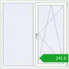 Ustalenie cen Okna skrzydłowe 1500x1500 mm EPSILON OPTIMA GOLDEN OAK zewnętrzny. Cena: 244,88 €