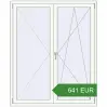 Pricing Tilt-and-Turn 1400x1700 mm KORSA ENERGY-SAVING REHAU SYNEGO MD. Price: 640.5 EUR