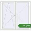 Pricing Tilt-and-Turn 1580x1540 mm KORSA OPTIMUM REHAU EURO 70. Price: 359 EUR