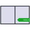 Pricing Tilt-and-Turn 1900x1200 mm REHAU OPTIMUM EURO-DESIGN 70 ANTHRACITE_GREY_STRUKTURAL two-sided. Price: 1405,88 zł