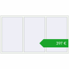 Pricing Tilt-and-Turn 2440x1360 mm REHAU OPTIMUM EURO-DESIGN 70 ANTHRACITE_GREY_STRUKTURAL external. Price: 397,14 €