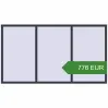 Pricing Tilt-and-Turn 2440x1360 mm KORSA OPTIMUM REHAU EURO 70. Price: 776.2 EUR