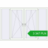 Pricing Tilt-and-Turn 2000x1400 mm REHAU ENERGY-SAVING SYNEGO MD RAL 9016 Traffic white two-sided. Price: 3 346.66 PLN