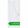 Pricing Tilt-and-Turn 750x1750 mm REHAU OPTIMUM EURO-DESIGN 70 RAL 9016 Traffic white two-sided. Price: 1 182.25 PLN