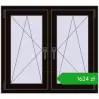 Ustalenie cen Okna skrzydłowe 1005x905 mm REHAU ENERGY-SAVING SYNEGO MD BLACK_BROWN dwustronny. Cena: 1623,89 zł
