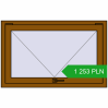 Pricing Tilt-and-Turn 1080x680 mm REHAU OPTIMUM EURO-DESIGN 70 GOLDEN OAK two-sided. Price: 1 253.38 PLN