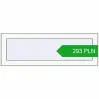Pricing Tilt-and-Turn 900x300 mm REHAU BRILLANT DESIGN RAL 9016 Traffic white two-sided. Price: 292.63 PLN