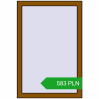 Pricing Tilt-and-Turn 670x1000 mm REHAU OPTIMUM EURO-DESIGN 70 GOLDEN OAK two-sided. Price: 583.23 PLN