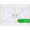Ustalenie cen Okna skrzydłowe 1000x700 mm REHAU OPTIMUM EURO-DESIGN 70 BLACK_BROWN zewnętrzny. Cena: 291,51 €
