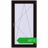 Ustalenie cen Okna skrzydłowe 800x1500 mm KORSA OPTIMUM REHAU EURO 70. Cena: 436,91 €