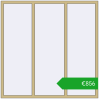 Pricing Tilt-and-Turn 1800x1800 mm ALU STANDARD 72 RAL 1000 Green beige two-sided. Price: 856,30 €