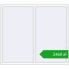Ustalenie cen Okna skrzydłowe 1700x1500 mm ALU STANDARD 72 RAL 9016 Traffic white dwustronny. Cena: 2467,64 zł