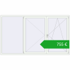 Pricing Tilt-and-Turn 2630x1500 mm KORSA OPTIMUM REHAU EURO 70. Price: 754,98 €