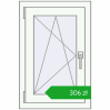 Ustalenie cen Okna skrzydłowe 500x750 mm EPSILON OPTIMA RAL 9016 Traffic white dwustronny. Cena: 306,22 zł