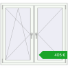Ustalenie cen Okna skrzydłowe 1370x1270 mm REHAU OPTIMUM EURO-DESIGN 70 RAL 9016 Traffic white dwustronny. Cena: 405,47 €