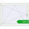 Ustalenie cen Okna skrzydłowe 1300x1050 mm CLASICTHERM 70 MAHAGON_SAPELI zewnętrzny. Cena: 1053,16 zł