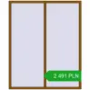 Pricing Tilt-and-Turn 1710x2090 mm REHAU OPTIMUM EURO-DESIGN 70 GOLDEN OAK two-sided. Price: 2 491.29 PLN