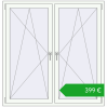 Ustalenie cen Okna skrzydłowe 1450x1500 mm REHAU OPTIMUM EURO-DESIGN 70 RAL 9016 Traffic white dwustronny. Cena: 398,52 €