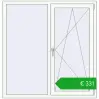Ustalenie cen Okna skrzydłowe 1350x1400 mm EPSILON OPTIMA ANTHRACITE_GREY_STRUKTURAL zewnętrzny. Cena: 330,57 €