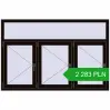 Pricing Tilt-and-Turn 1788x1178 mm REHAU OPTIMUM EURO-DESIGN 70 BLACK_BROWN two-sided. Price: 2 283.34 PLN