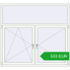 Pricing Tilt-and-Turn 1767x1615 mm REHAU OPTIMUM EURO-DESIGN 70 RAL 9016 Traffic white two-sided. Price: 533.04 EUR
