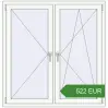 Pricing Tilt-and-Turn 1290x1340 mm KORSA RENOVATION REHAU EURO 70. Price: 521.74 EUR