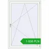 Pricing Tilt-and-Turn 1120x1660 mm REHAU OPTIMUM EURO-DESIGN 70 RAL 9016 Traffic white two-sided. Price: 1 837.67 PLN