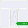 Ustalenie cen Okna skrzydłowe 1800x1800 mm REHAU ENERGY-SAVING SYNEGO MD RAL 9016 Traffic white dwustronny. Cena: 2889,42 zł