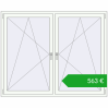 Ustalenie cen Okna skrzydłowe 1755x1415 mm REHAU ENERGY-SAVING SYNEGO MD BASALT_GREY zewnętrzny. Cena: 562,81 €