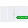 Pricing Tilt-and-Turn 4000x2200 mm REHAU ENERGY-SAVING SYNEGO MD RAL 9016 Traffic white two-sided. Price: 2 240.91 EUR