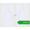 Ustalenie cen Okna rozwierne 2600x2100 mm REHAU ENERGY-SAVING SYNEGO MD RAL 9016 Traffic white dwustronny. Cena: 4195,92 zł