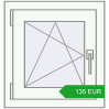 Pricing Tilt-and-Turn 500x530 mm REHAU OPTIMUM EURO-DESIGN 70 GOLDEN OAK external. Price: 135.29 EUR