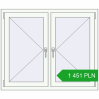 Pricing Tilt-and-Turn 1200x1000 mm REHAU OPTIMUM EURO-DESIGN 70 RAL 9016 Traffic white two-sided. Price: 1 450.67 PLN