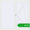Pricing Tilt-and-Turn 2000x2000 mm REHAU OPTIMUM EURO-DESIGN 70 GOLDEN OAK external. Price: 639,53 €