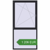 Pricing Tilt-and-Turn 1200x2400 mm KORSA ENERGY-SAVING REHAU SYNEGO MD. Price: 1 206.08 EUR