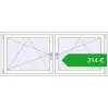 Pricing Tilt-and-Turn 1770x740 mm REHAU ENERGY-SAVING SYNEGO MD BLACK_ULTI-MATT external. Price: 394,30 €