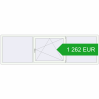 Pricing Tilt-and-Turn 3000x900 mm ALU STANDARD 72 RAL 9016 Traffic white two-sided. Price: 1 261.83 EUR